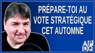 Prépare-toi au vote stratégique cet automne à l’élection provincial du 3 octobre 2022