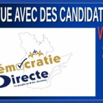 Élection 2022 – Je reçois 3 candidats de Démocratie Direct