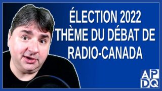 Élection 2022 – Thème de Radio-Canada