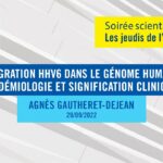 Les Jeudis de l’IHU : Pr. Agnès Gautheret-Dejean