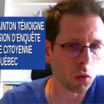 CeNC – Commission d’enquête nationale citoyenne – Docteur Jérôme Sainton témoigne censuré