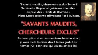 René Quinton dans 《Savants maudit, chercheurs exclus》par Pierre Lance