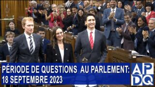 18 septembre 2023 – Période de Question Canada
