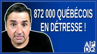 Crise alimentaire au Québec : 872 000 québécois en détresse !