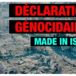Déclarations génocidaires (made in Israël) – Michel Collon