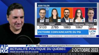 Déroute inattendue : La CAQ perd la confiance des électeurs francophones