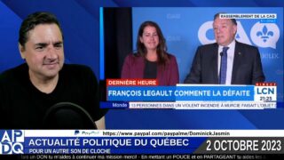 François Legault exprime sa tristesse : Les résultats des élections dans Jean Talon
