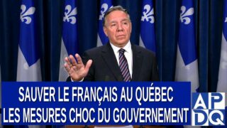 Sauver le Français au Québec : Les Mesures Choc du Gouvernement. François Legault 17 octobre 2023