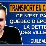 Transport en commun, ce n’est pas à Québec d’éponger la dette des villes. Dit Geneviève Guilbault