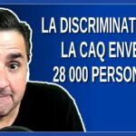 La discrimination de la CAQ envers 28 000 personnes