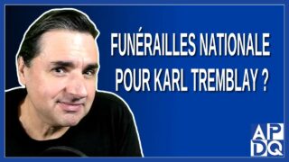 Legault propose des funérailles Nationale pour Karl Tremblay des Cowboys Fringants