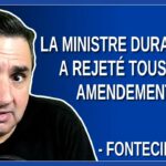 La ministre Duranceau a rejeté tous nos amendements. Dit Fontecilla