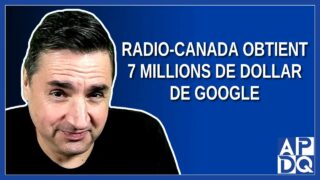 Radio-Canada obtient 7 millions de dollars de Google