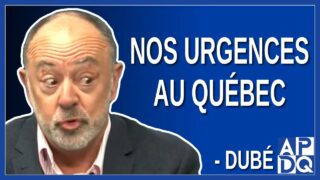 Point de presse de Christian Dubé ministre de la Santé, sur l’état de nos urgences au Québec