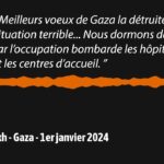 Ziad Medoukh: «Meilleurs voeux de Gaza la détruite»
