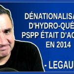 Dénationalisation d’Hydro-Québec, PSPP était d’accord en 2014. Dit Legault
