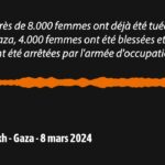 8 mars, journée des droits des femmes… sauf des Palestiniennes de Gaza