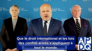 CPI : Mandats d’arrêt pour des dirigeants Israéliens et du Hamas (Version française)
