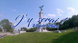 ÉVÈNEMENT – J’Y SERAI – #3 – le 24 juin 2024 au Mont Royal