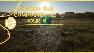 1800km sur compostelle joue 6 La coquille Thiviers 20km #voiedeVezelay