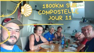 1800km sur compostelle jour 11 Sainte Foy La Grande Saint-Ferme 30km #voiedevezelay