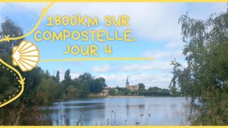 1800km sur #compostelle Jour 4 Aix sur Vienne Flavignac 16km #voiedevezelay