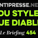 DU STYLE (QUE DIABLE!) 9.8.2024 — Le briefing avec Slobodan Despot