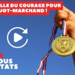 La médaille du courage pour Tifany Huot-Marchand !