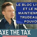 Le bloc libéral et le NPD maintiennent Trudeau au pouvoir