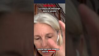 Stéphanie Gibaud dénonce la culture du mensonge dans la société