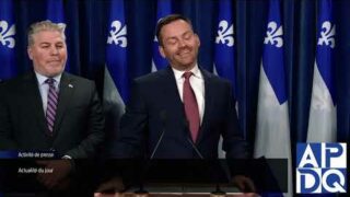 10 sept   Point de presse du PQ avec PSPP et Pascal Bérubé