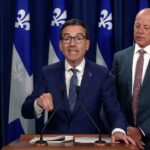 11 sept Point de Presse du PQ avec Paradis et Arseneau