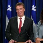 12 sept Point de presse du PLQ avec Tanguay et Rizqy