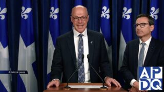 18 sept 2024 – Point de presse du PQ avec Arseneau et Paradis