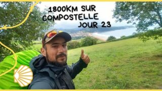 1800km sur compostelle jour 23 Ulia Zarautz 28km #caminodelnorte