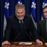 19 sept 2024  – Point de presse du PQ avec Paradis et Bérubé