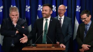 19 sept 2024   Point de presse du PQ avec PSPP, Arseneau, Paradis et Bérubé