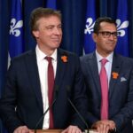 26 sept 2024    Point de presse du PLQ avec Tanguay et Derraji