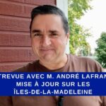 Entrevue avec M. André Lafrance – îles de la Madeleine – 20 sept 2024