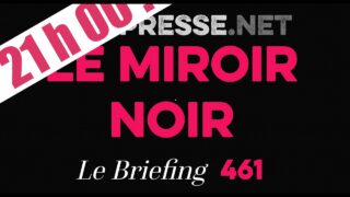 Le MIROIR NOIR 27.9.2024 — Le briefing avec Slobodan Despot