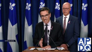 1 oct 2024 – Point de presse du PQ avec Paradis et Arseneau