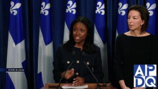 2 oct 2024 – Point de presse du PLQ avec Cadet et Setlakwe