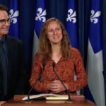 2 oct 2024 – Point de presse du QS avec Grandmont et Labrie