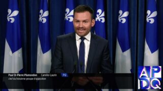 21 oct 2024 – Point de presse du PQ avec PSPP