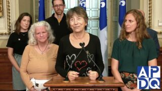 23 oct 2024 – Point de presse du QS avec Labrie et David