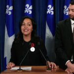 29 oct 2024 – Point de presse du QS avec Ghazal et Cliche-Rivard