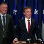 3 oct 2024 – Point de presse du PLQ avec Tanguay et Ciccone