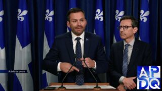 3 oct 2024   Point de presse du PQ avec PSPP et Paradis