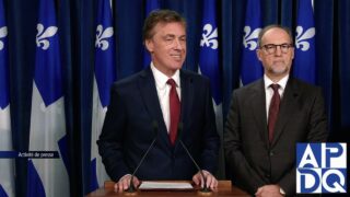 8 oct 2024 – Point de presse du PLQ avec Tanguay et Morin