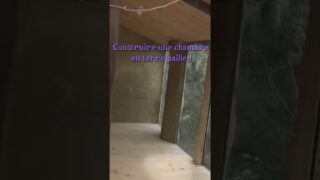 Construire une chambre en terre-paille #ecoconstruction